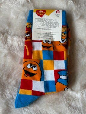 McDonald's Canada 2026 McHappy Day Socks McNugget NWT Limited Edition